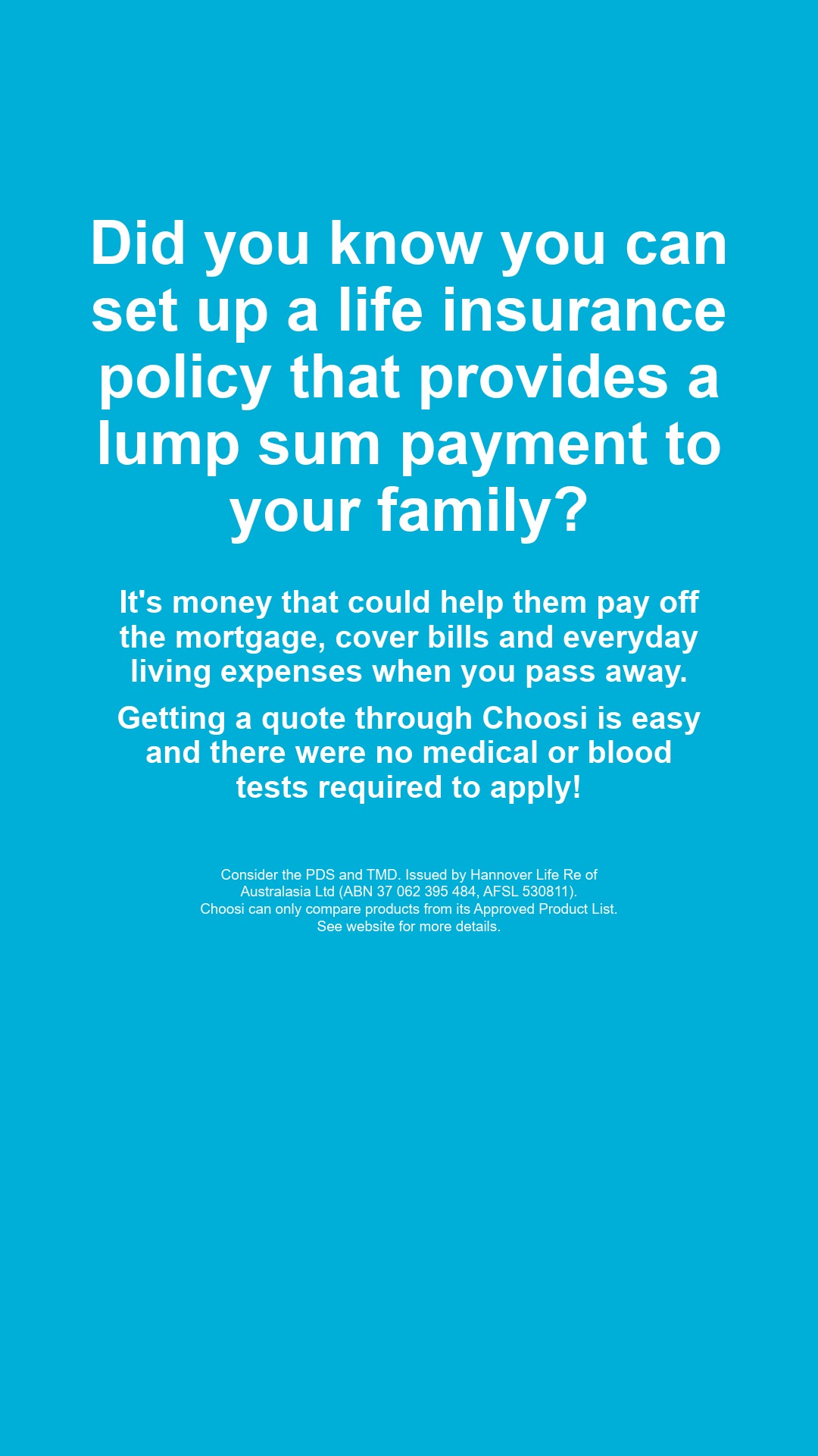 Choosi Facebook ad from Mar 1, 2026