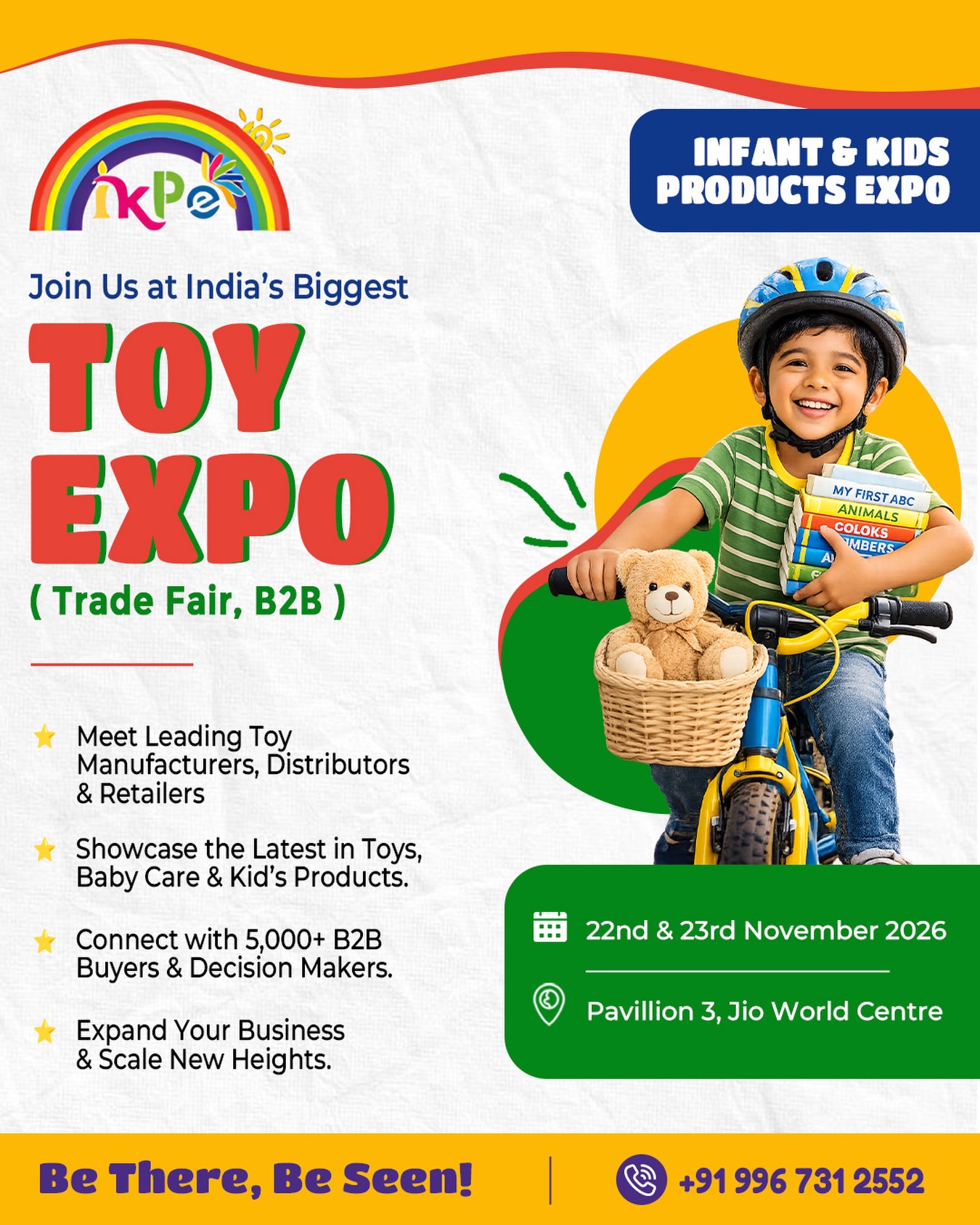 Infant & Kids Product Expo Facebook ad