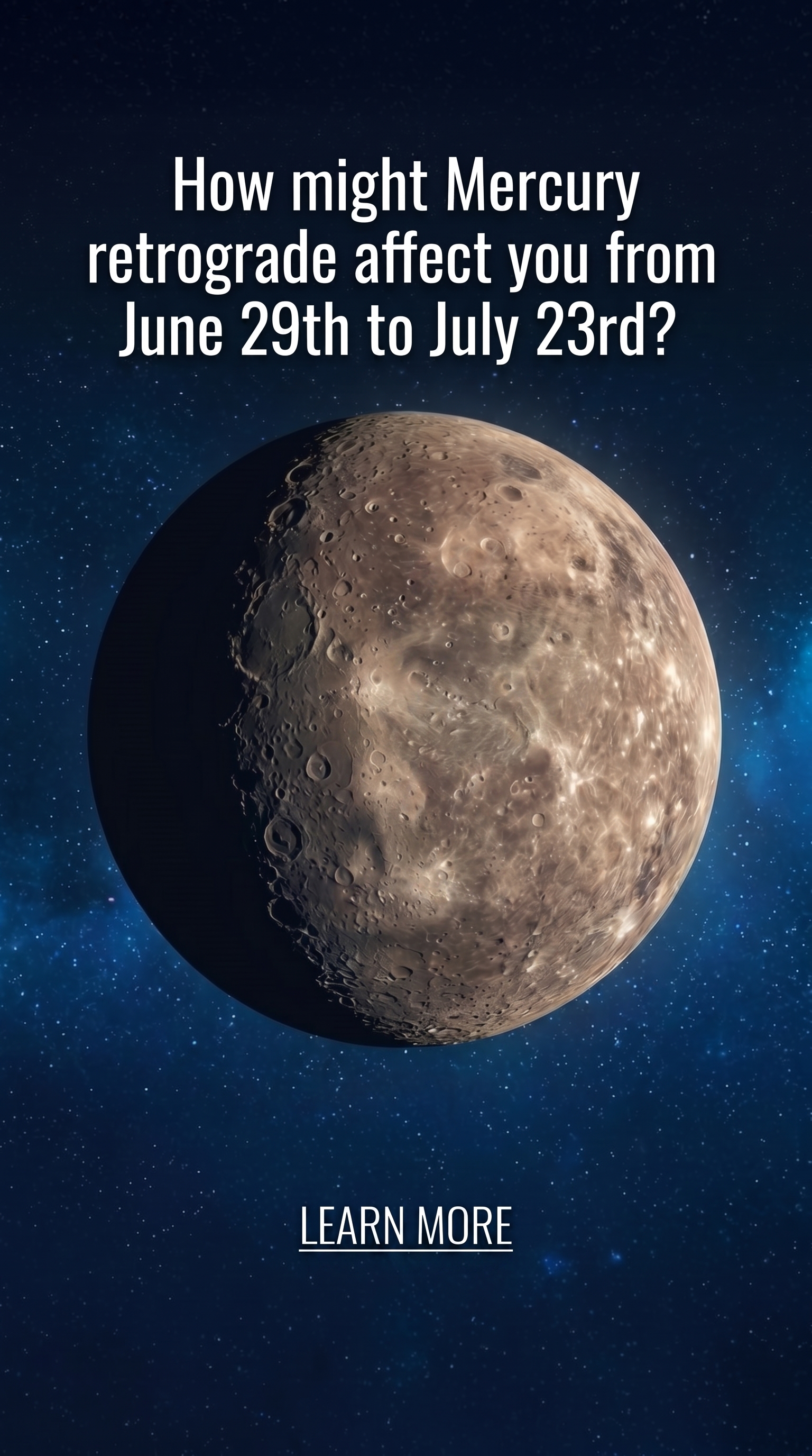 Moonology Insight Facebook ad