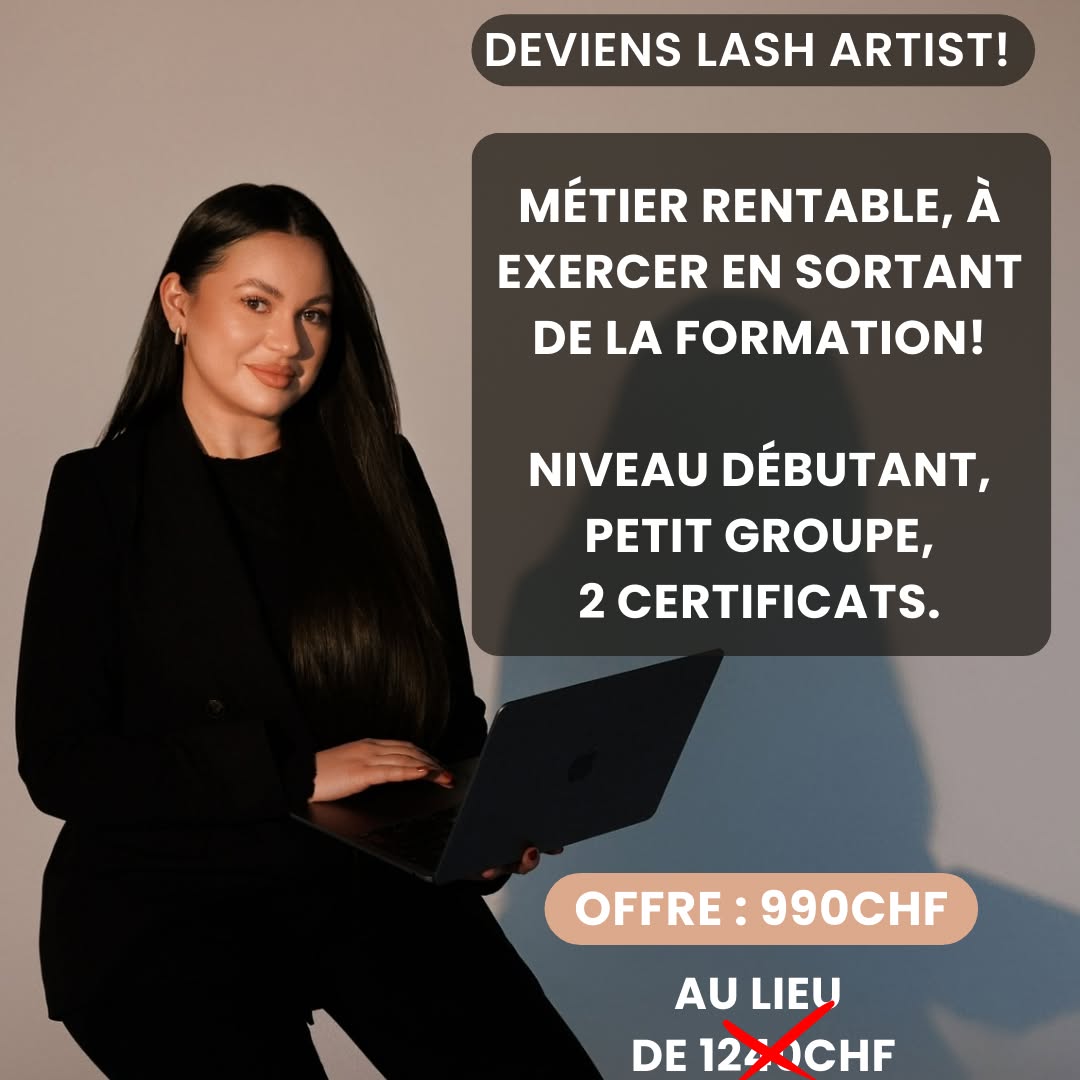 Maria Lashes Facebook ad