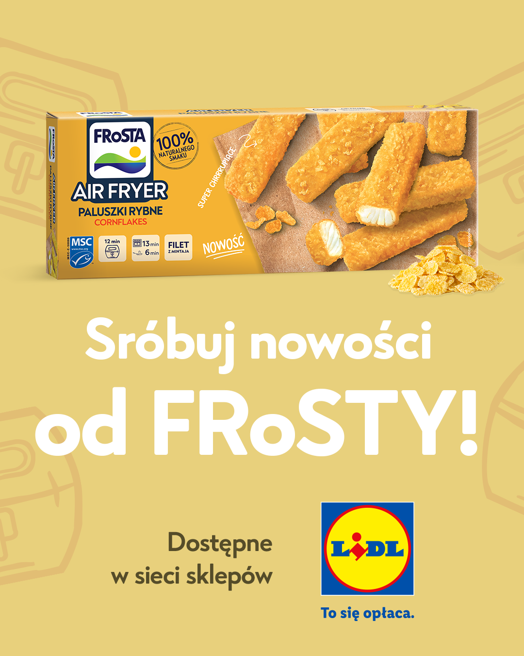 Frosta Polska Facebook ad from Jul 8, 2026