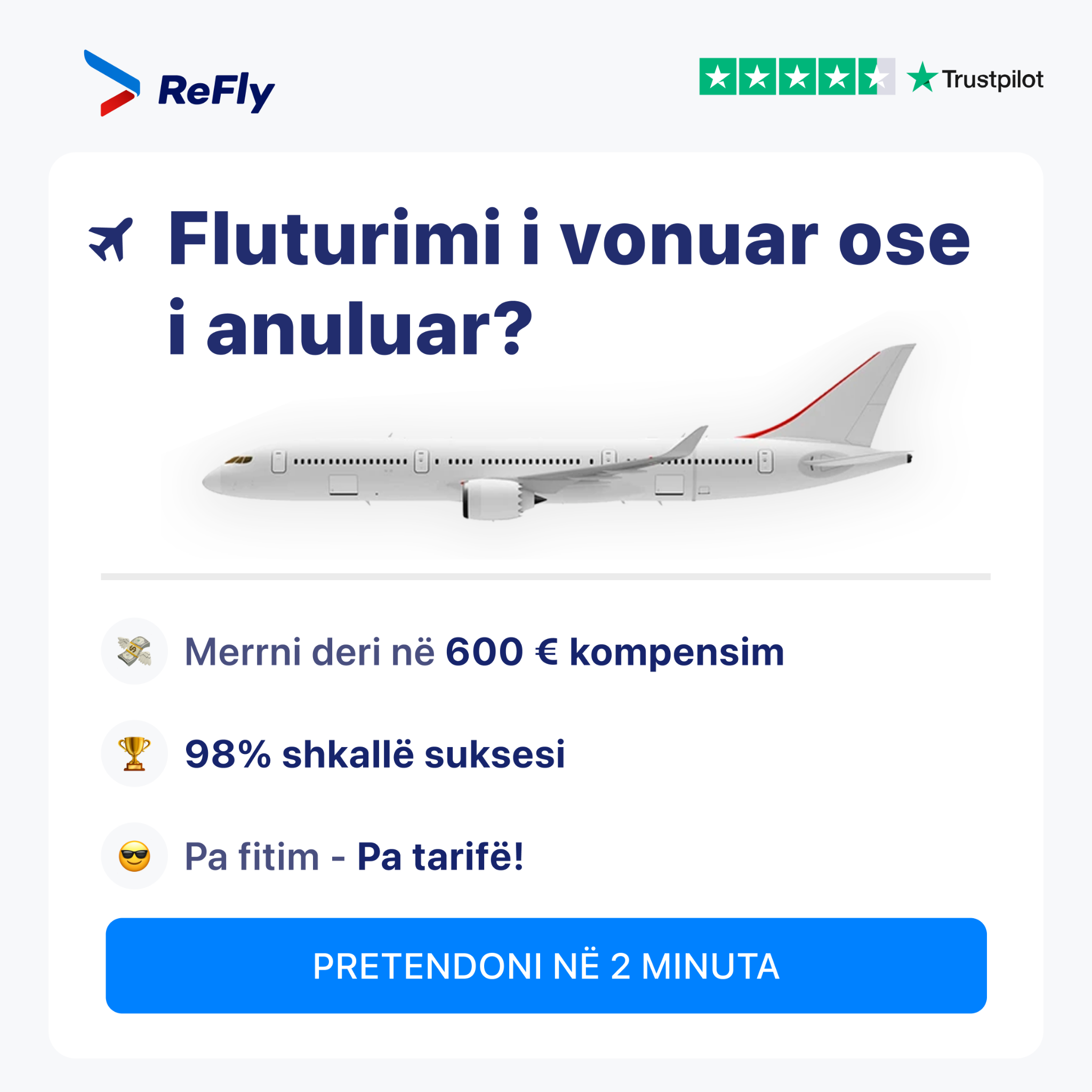 Refly Facebook ad