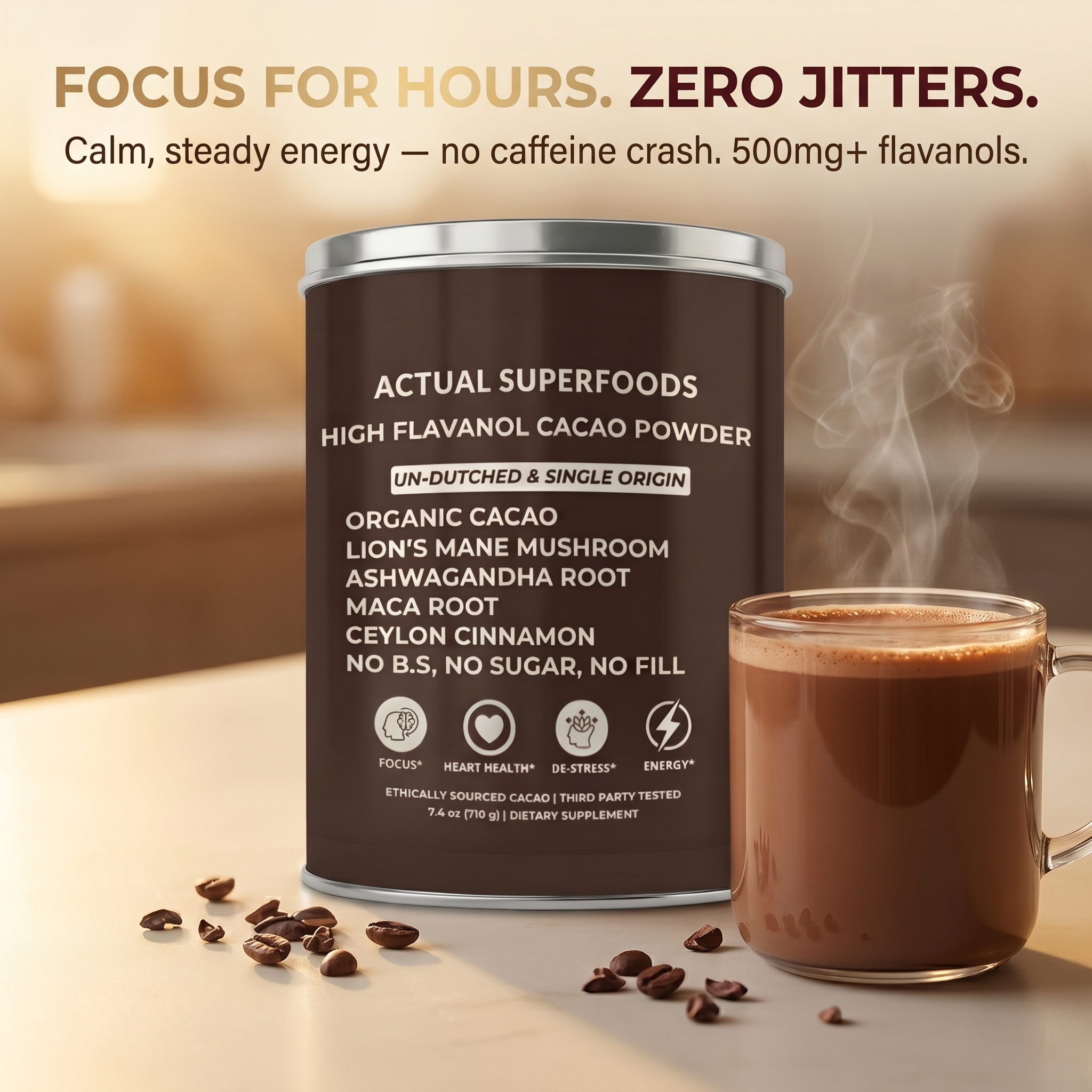 Actual Superfood Facebook ad