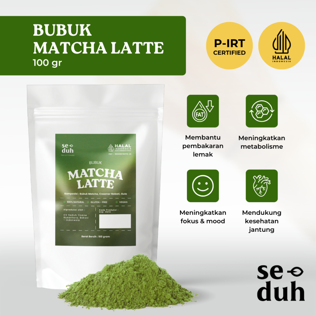 Seduh Tisane Facebook ad: MATCHA SERIES