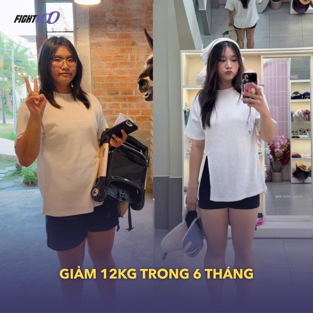 Fight100 Kickboxing - Quán Quân Giảm Mỡ Facebook ad