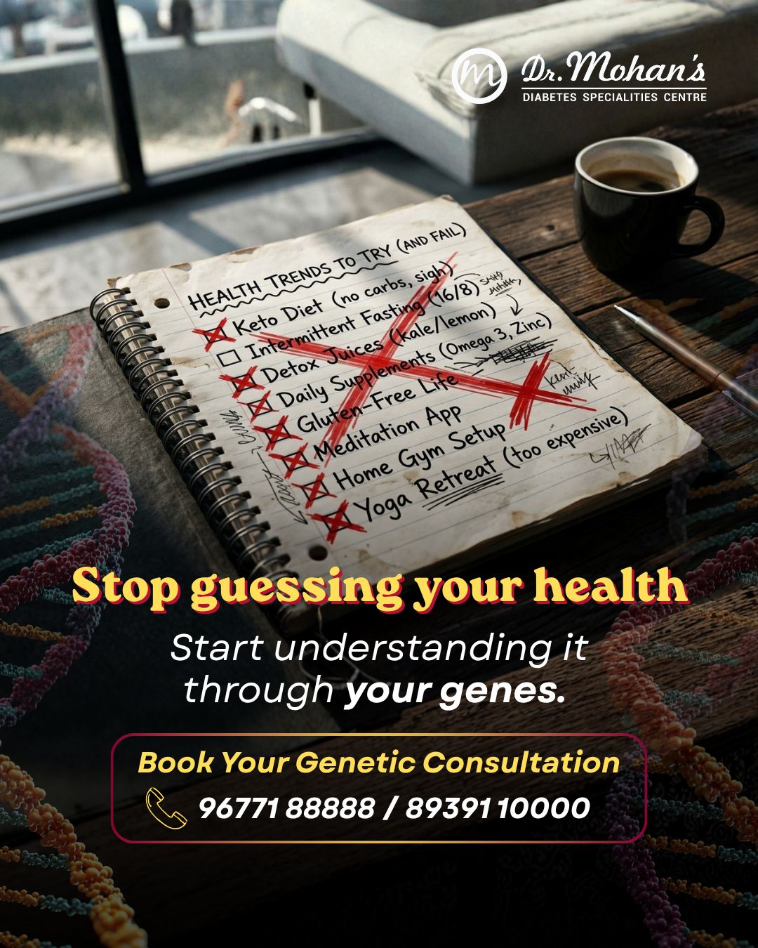 Dr.Mohan's Diabetes Specialities Centre Facebook ad