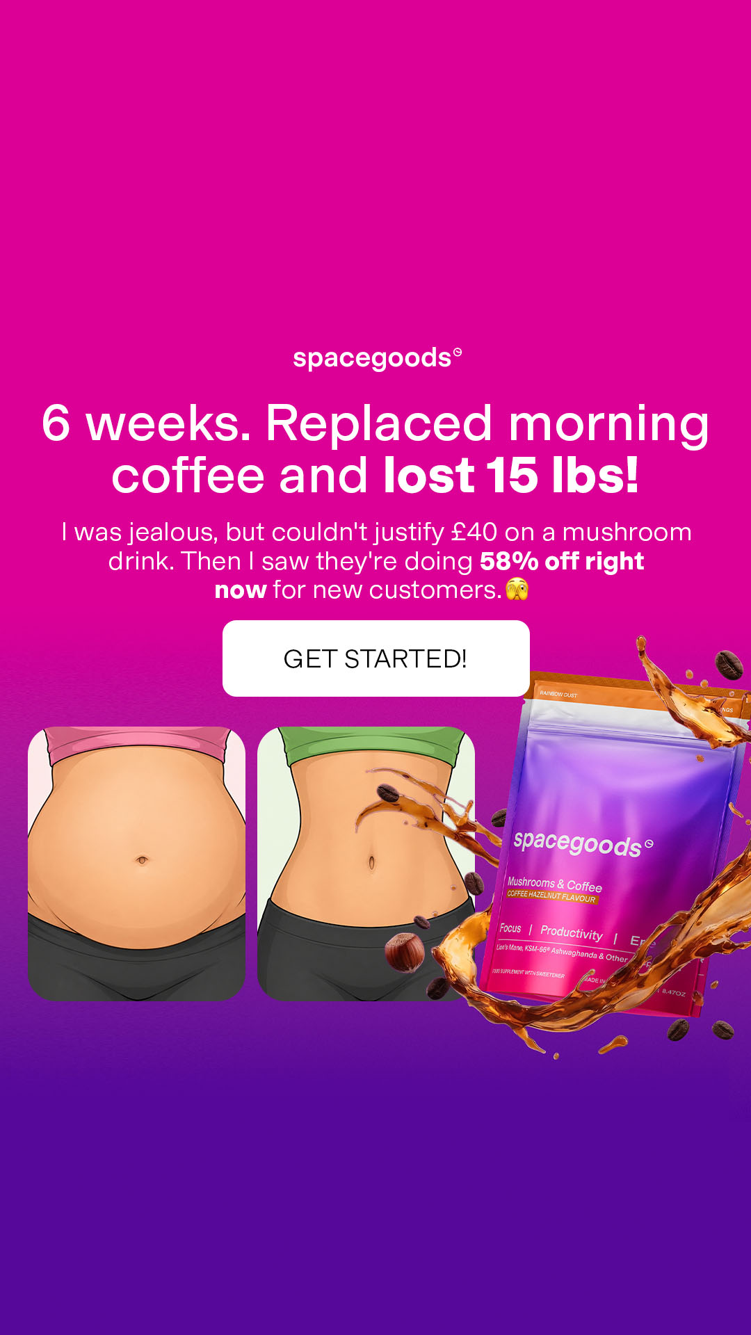 Spacegoods Facebook ad