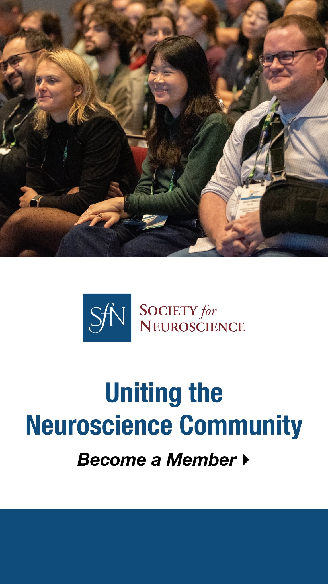 Society for Neuroscience Facebook ad from Feb 13, 2026