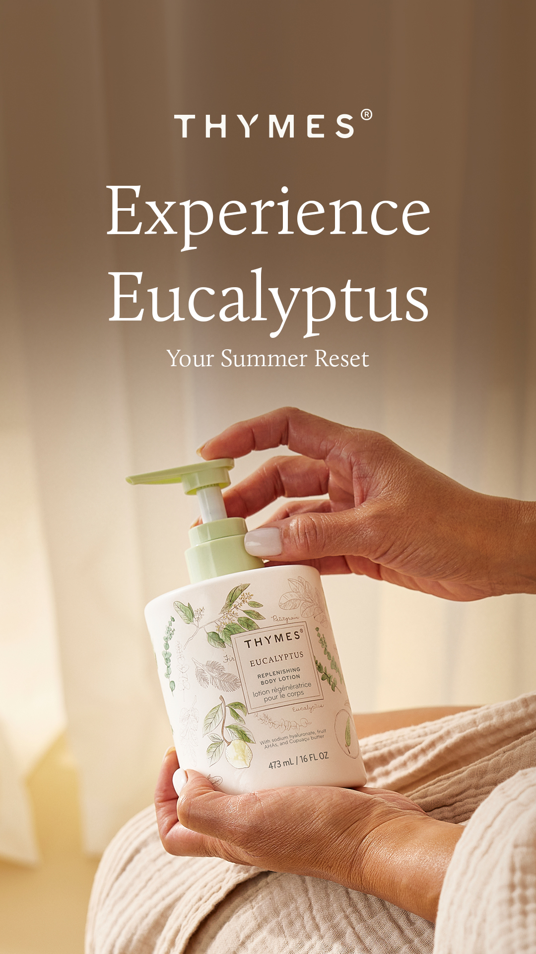 Thymes Facebook ad
