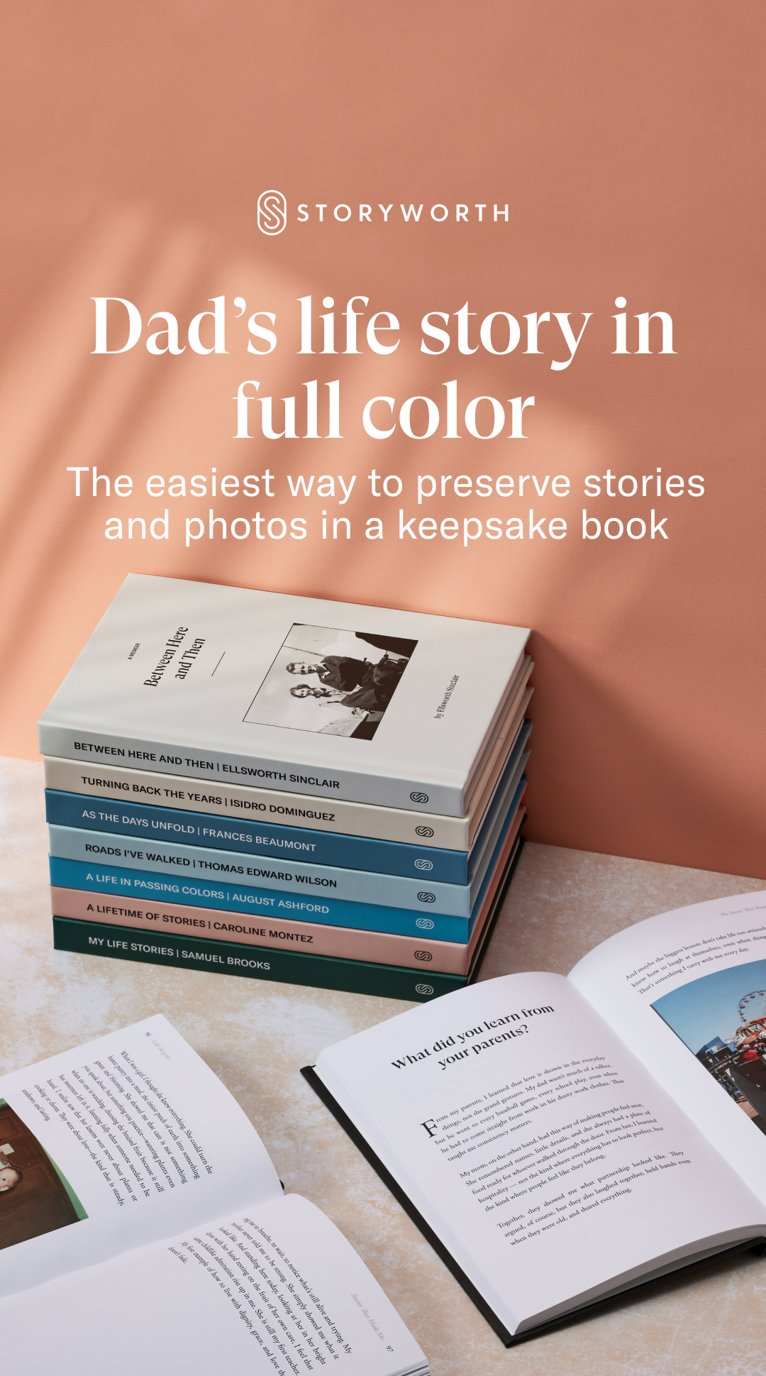 Storyworth Facebook ad