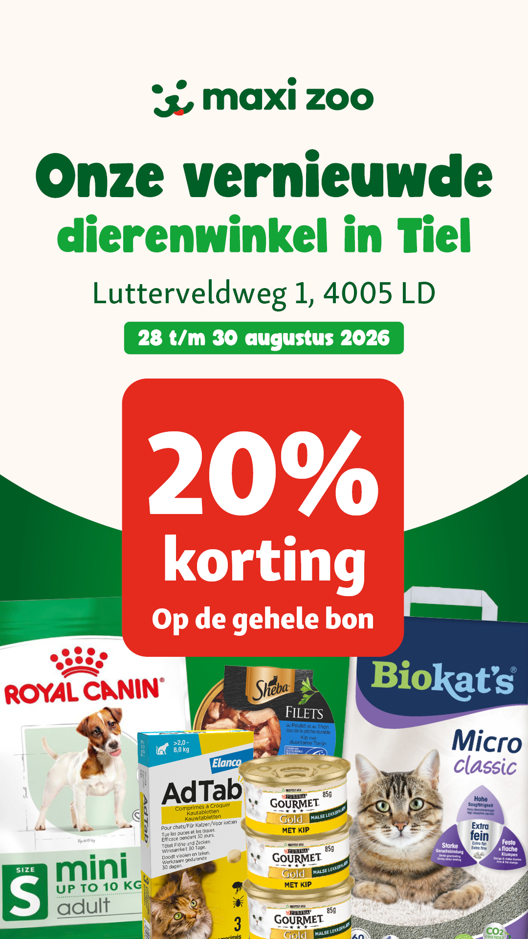 Maxi Zoo Nederland Facebook ad