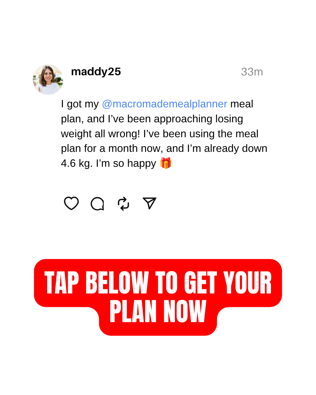Macromade Meal Planner  Facebook ad