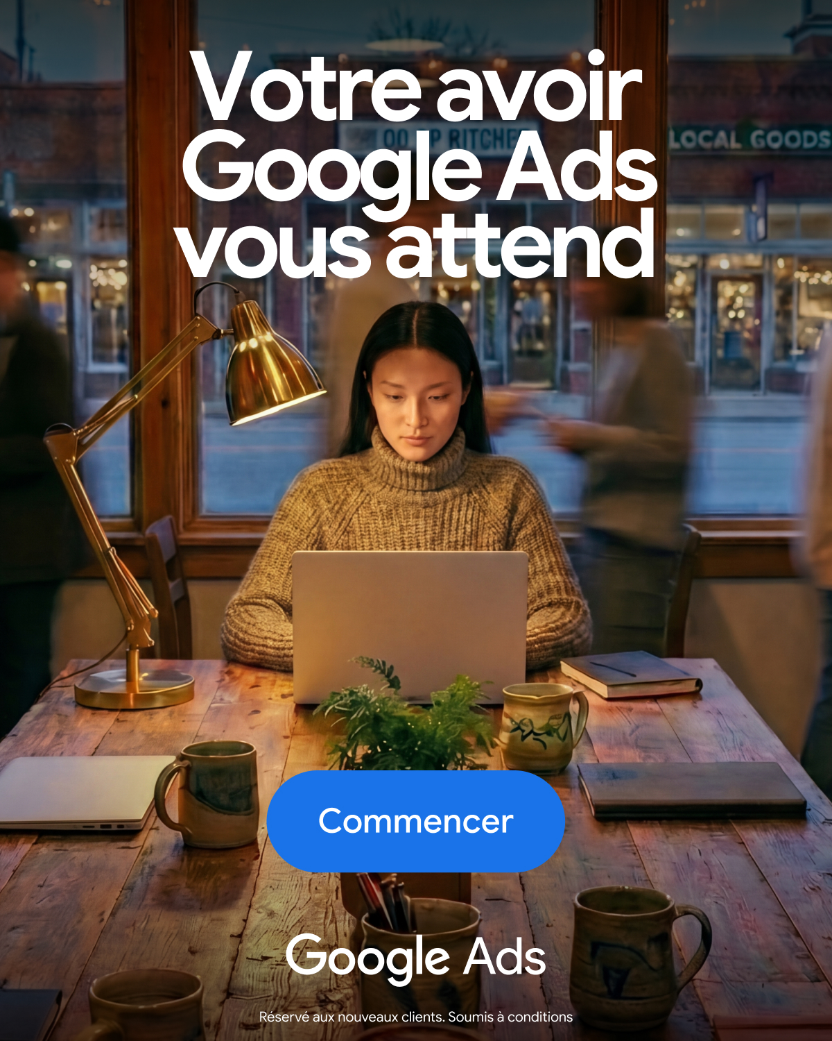 Google Ads Facebook ad