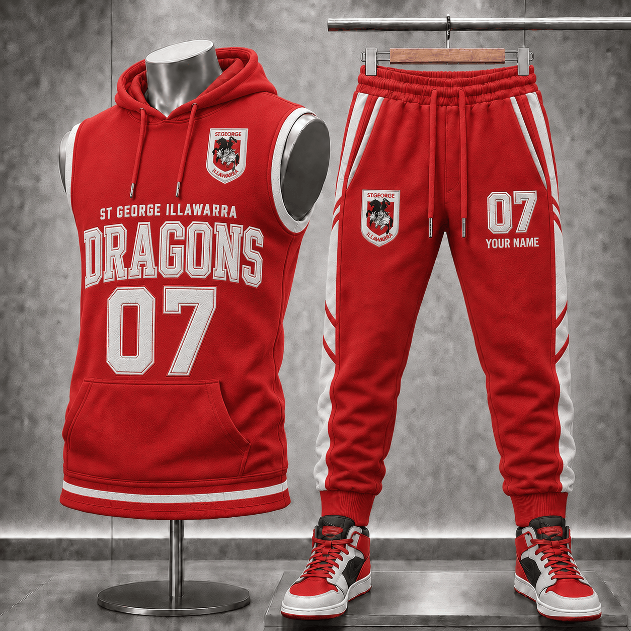 NRL Rabbitohs Gifts Facebook ad: DRAGONS FANS: Custom Gear Alert!