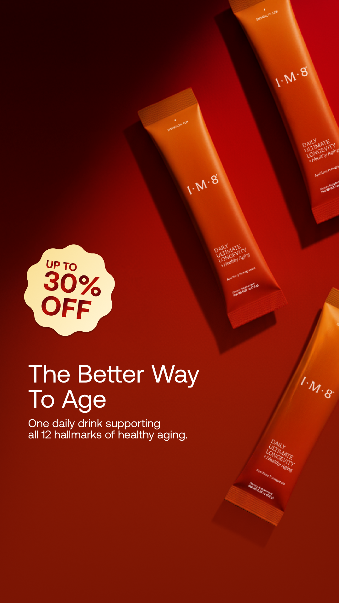 IM8 Health Facebook ad