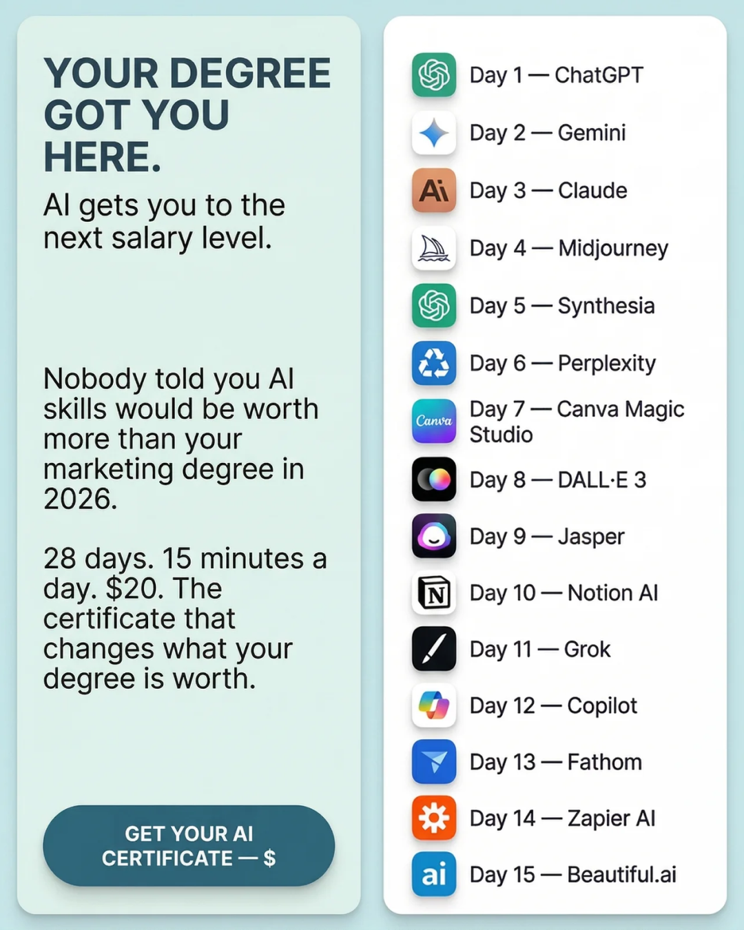 Coursiv Facebook ad