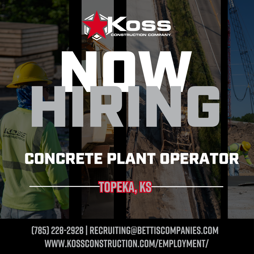Koss Construction Company Facebook ad: Now Hiring