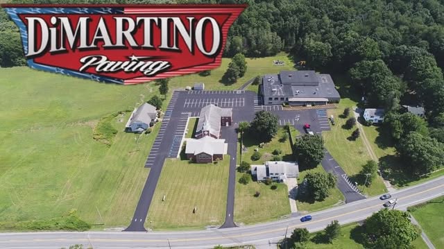 DiMartino Paving Facebook ad: Durable. Reliable. DiMartino Paving.