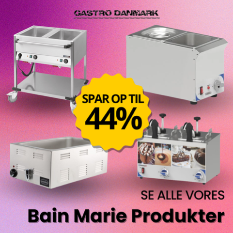 Gastrodanmark.dk - Leverandør af storkøkkenudstyr Facebook ad: Bain Marie & vandbad