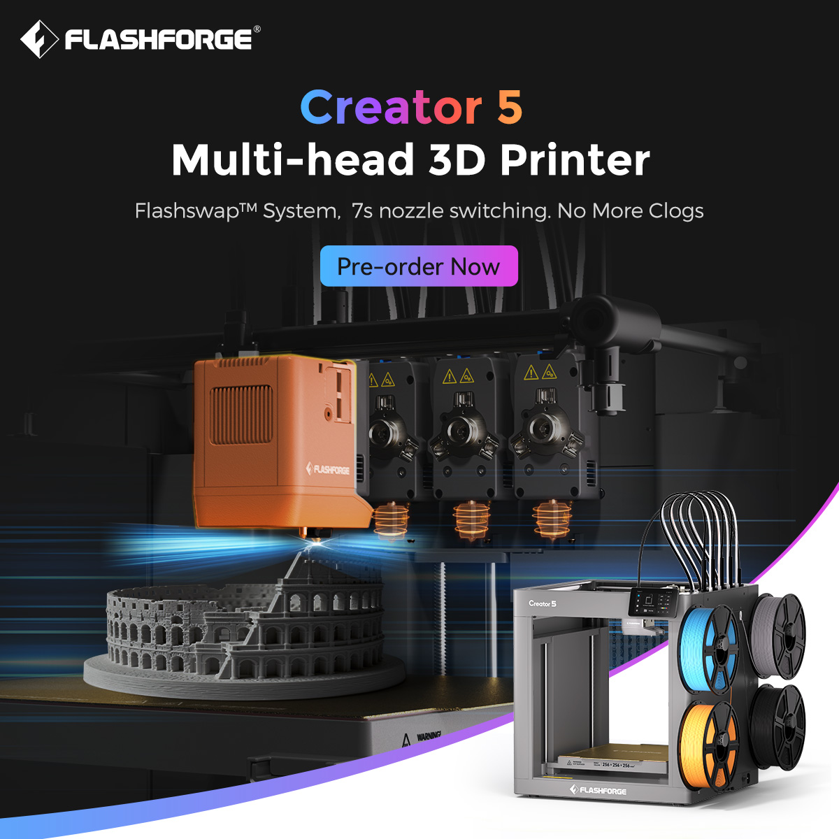Flashforge Facebook ad
