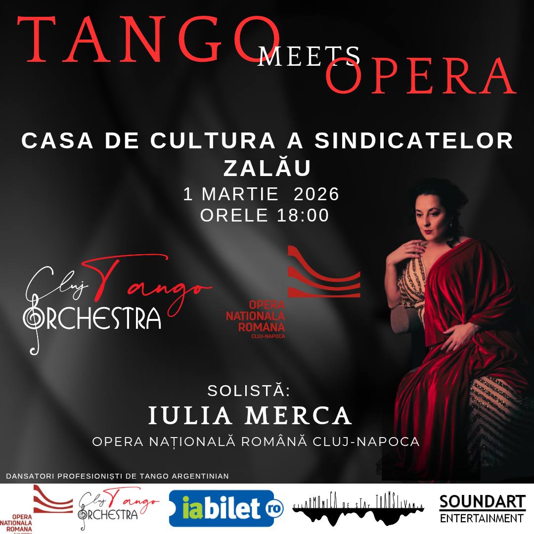 Cluj Tango Orchestra Facebook ad: TANGO MEETS OPERA ( Spectacol Extraordinar de Tango…