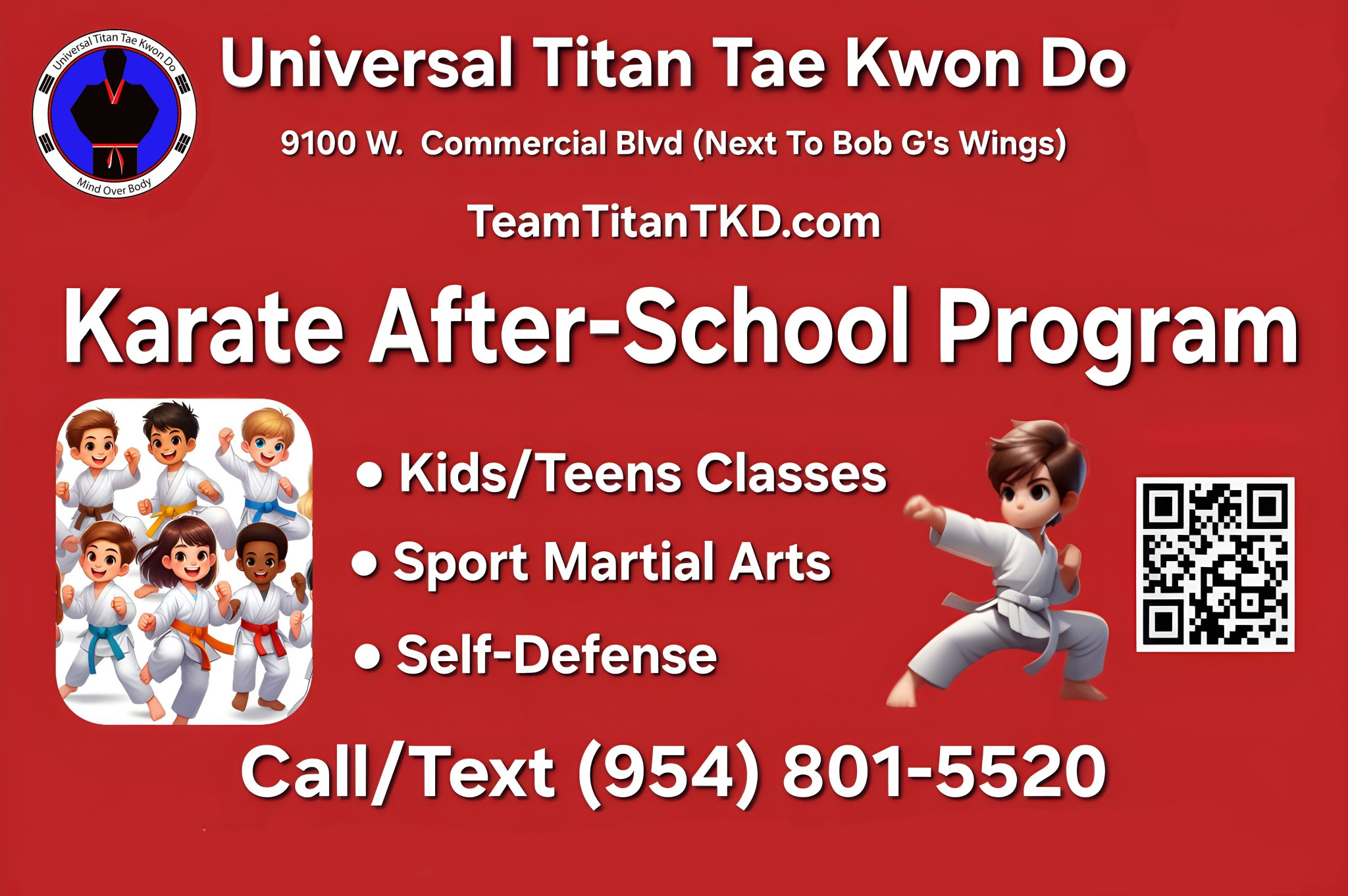 Universal Titan Taekwondo Facebook ad