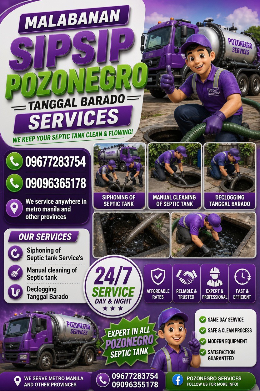 Butuan City Suyop Septic Tank Services / Declogging Services Facebook ad
