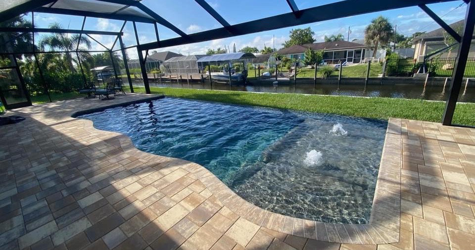 Custom Pools by Design Facebook ad