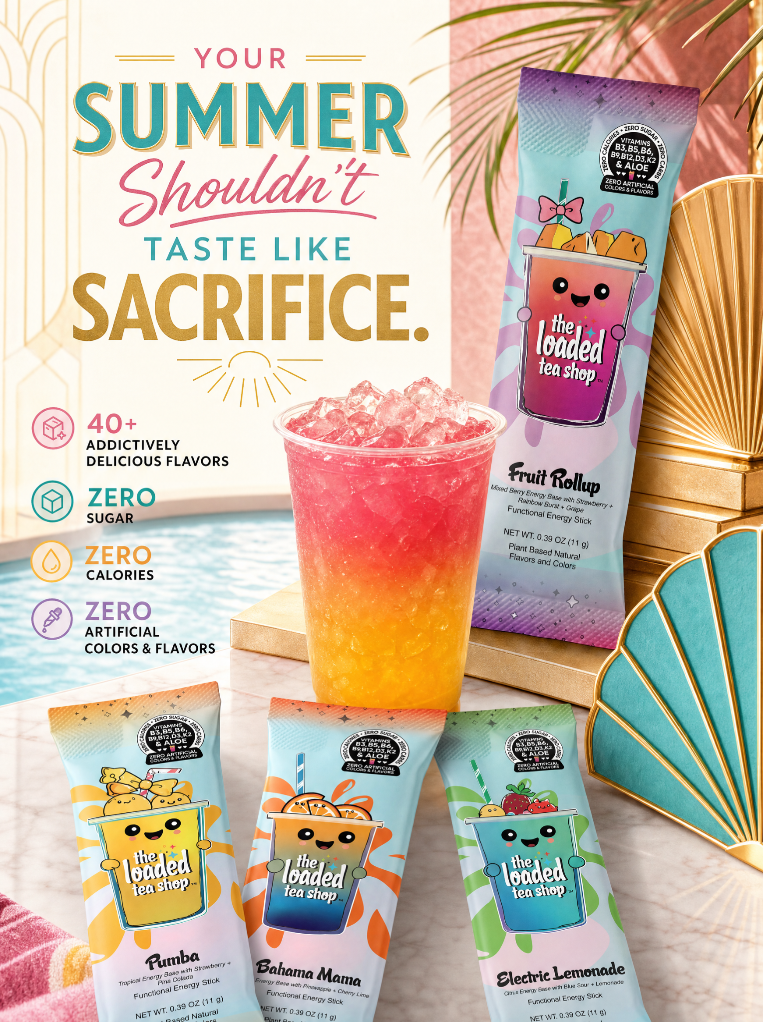 The Loaded Tea Shop Facebook ad