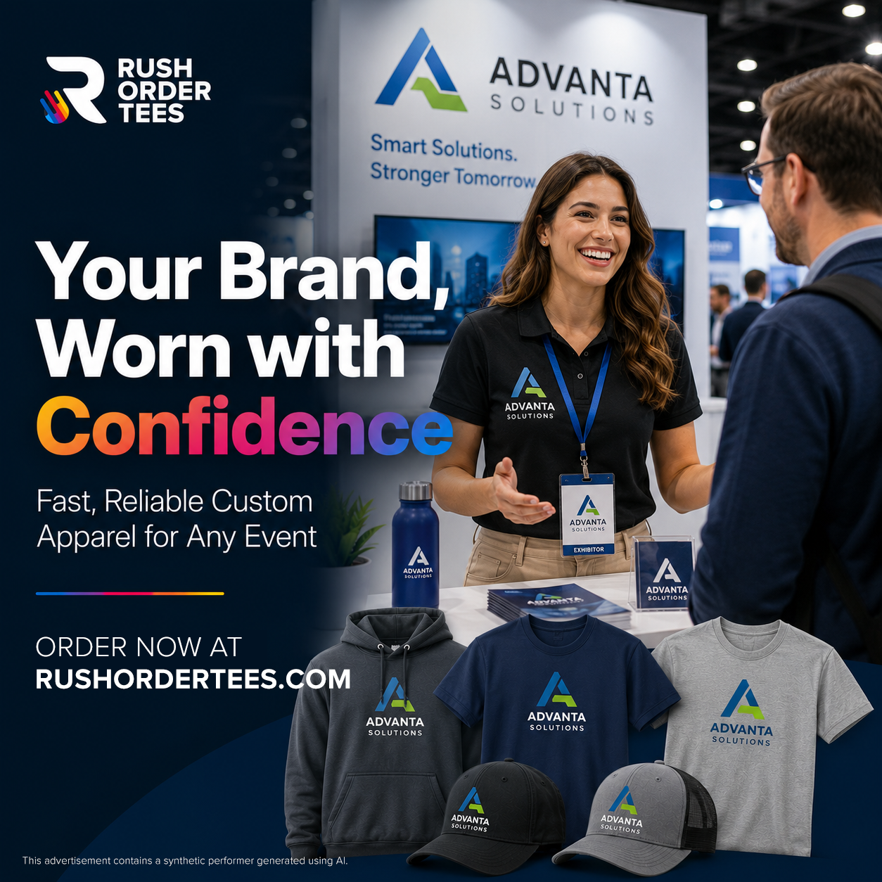 Rush Order Tees Facebook ad