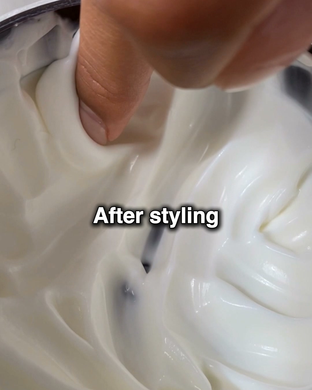 Stephanie Smith Facebook ad: Lighter Shaping For Fine Curls