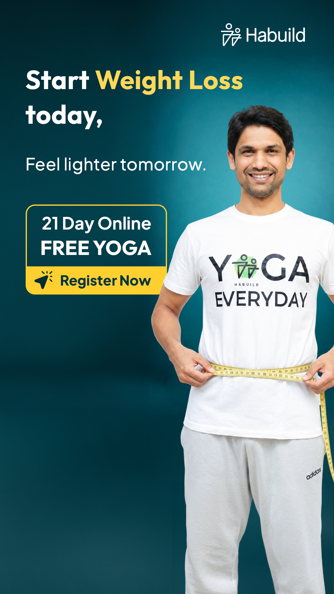 Habuild Yoga Everyday Facebook ad from Jun 5, 2026