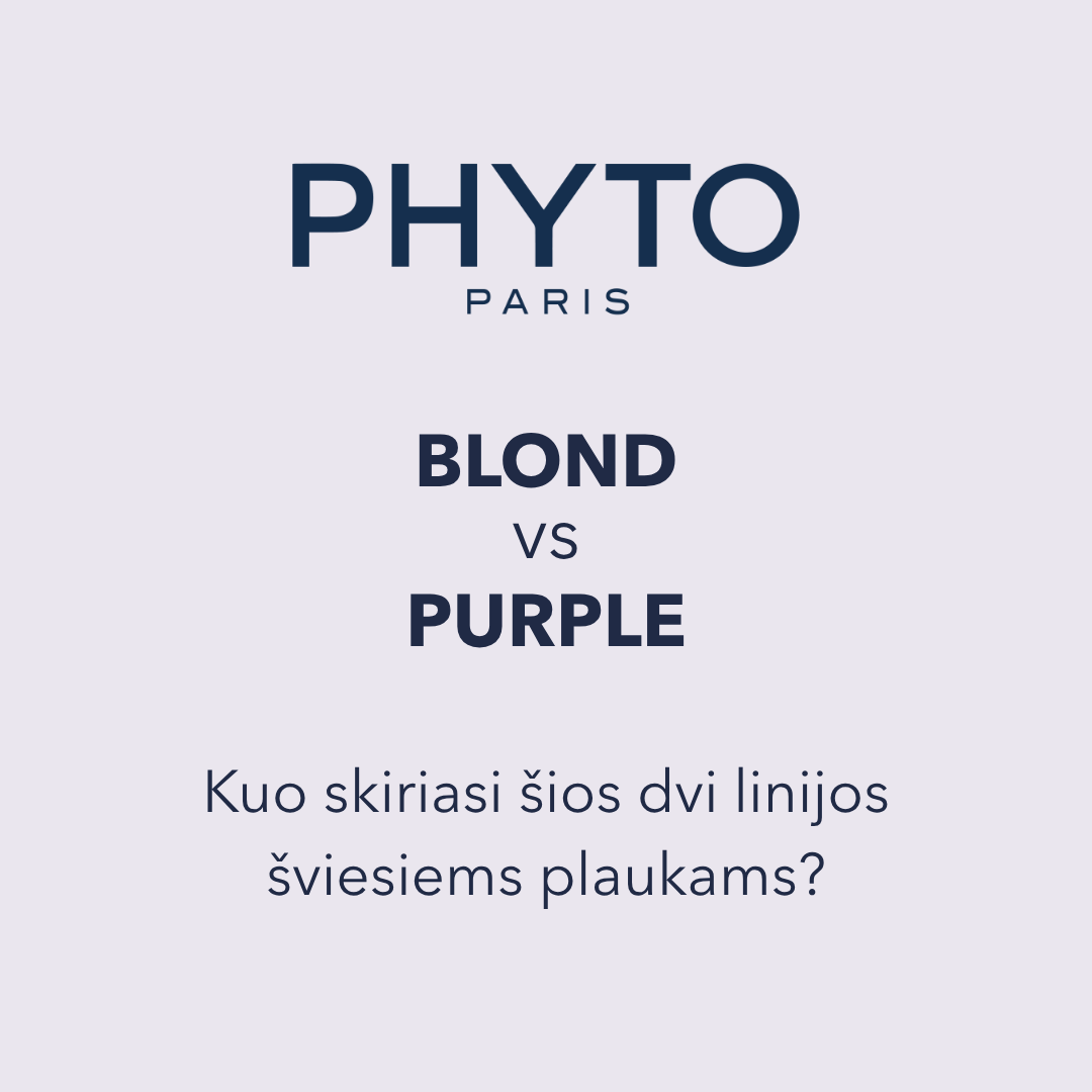 PHYTO Lietuva Facebook ad: Turite šviesius plaukus ir nežinote, kurią PHYTO liniją…