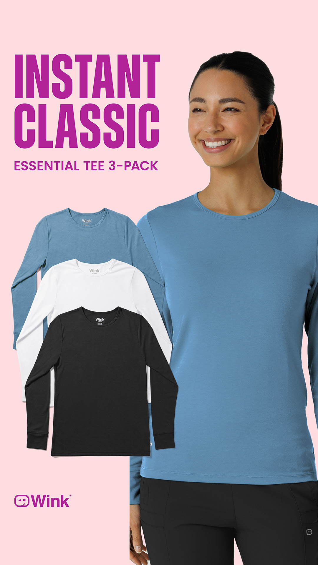 Wink Scrubs Facebook ad