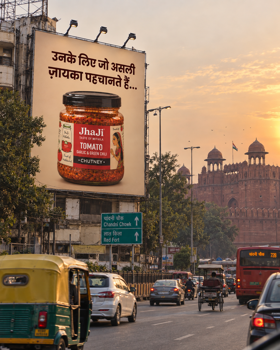 JhaJi Store Facebook ad: जो ज़ायका पहचानते हैं, उनके लिए।