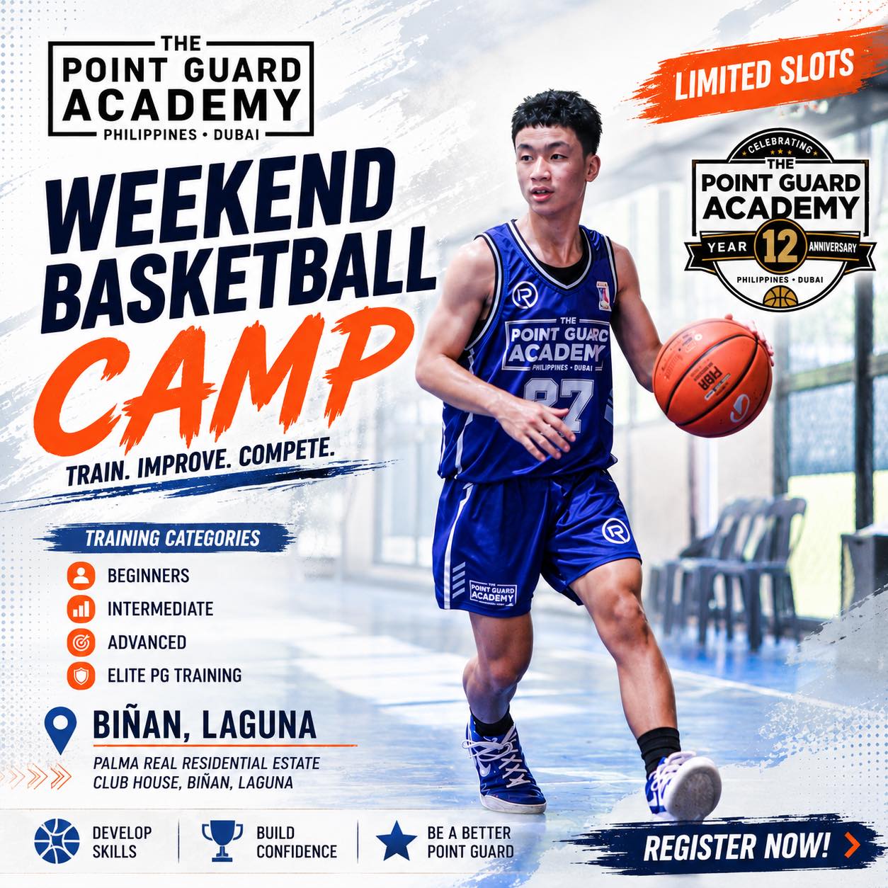 The POINT GUARD Academy Facebook ad