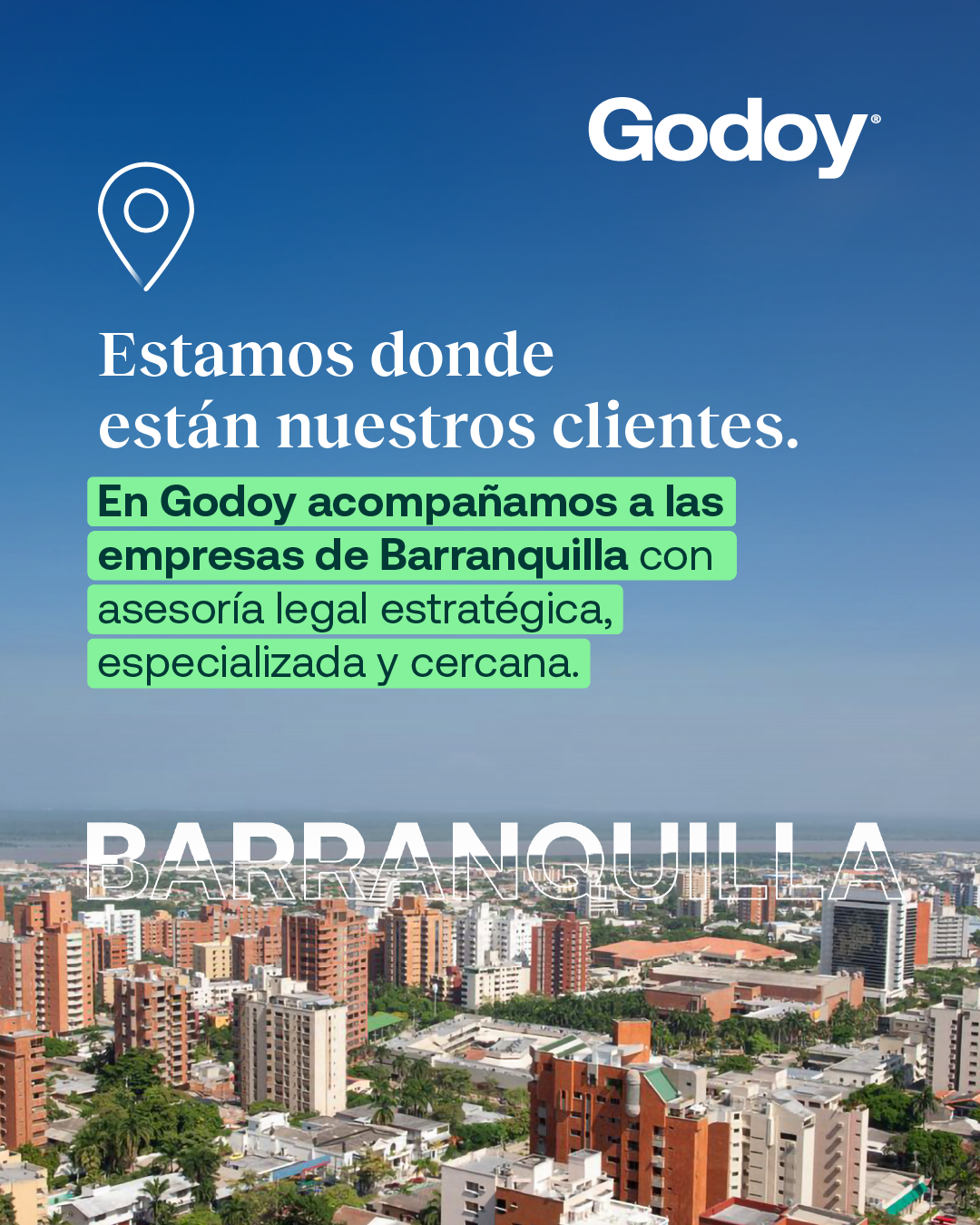 Godoy.legal Facebook ad: Godoy está en Somos soluciones legales estratégicas en…