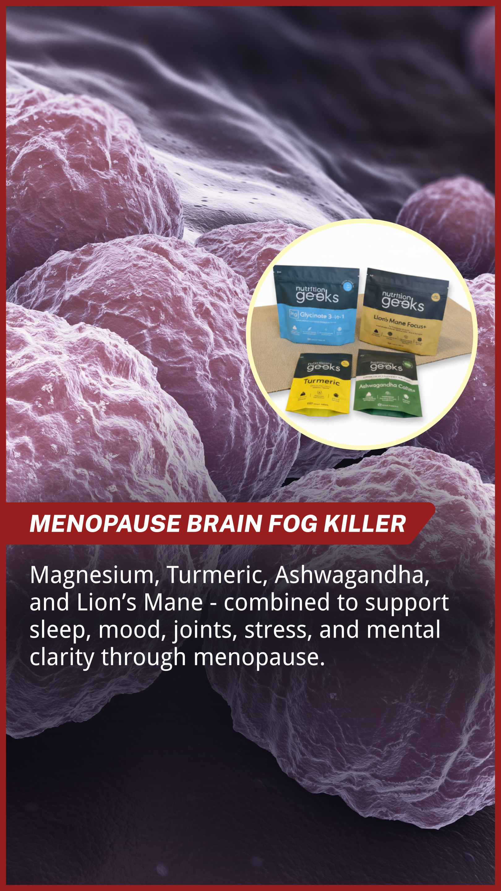 Nutrition Geeks Facebook ad