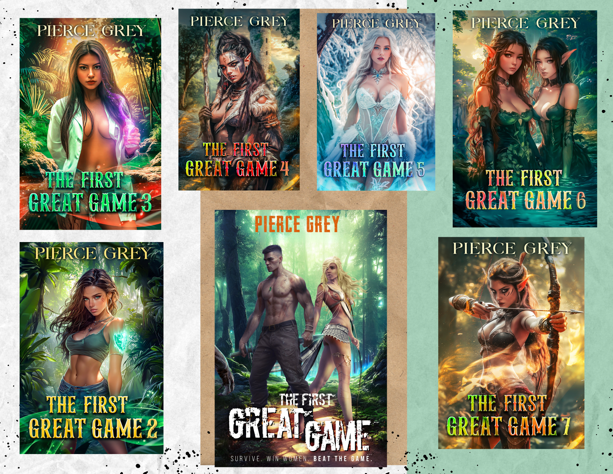 Pierce Grey Facebook ad: Million-View LitRPG on KU