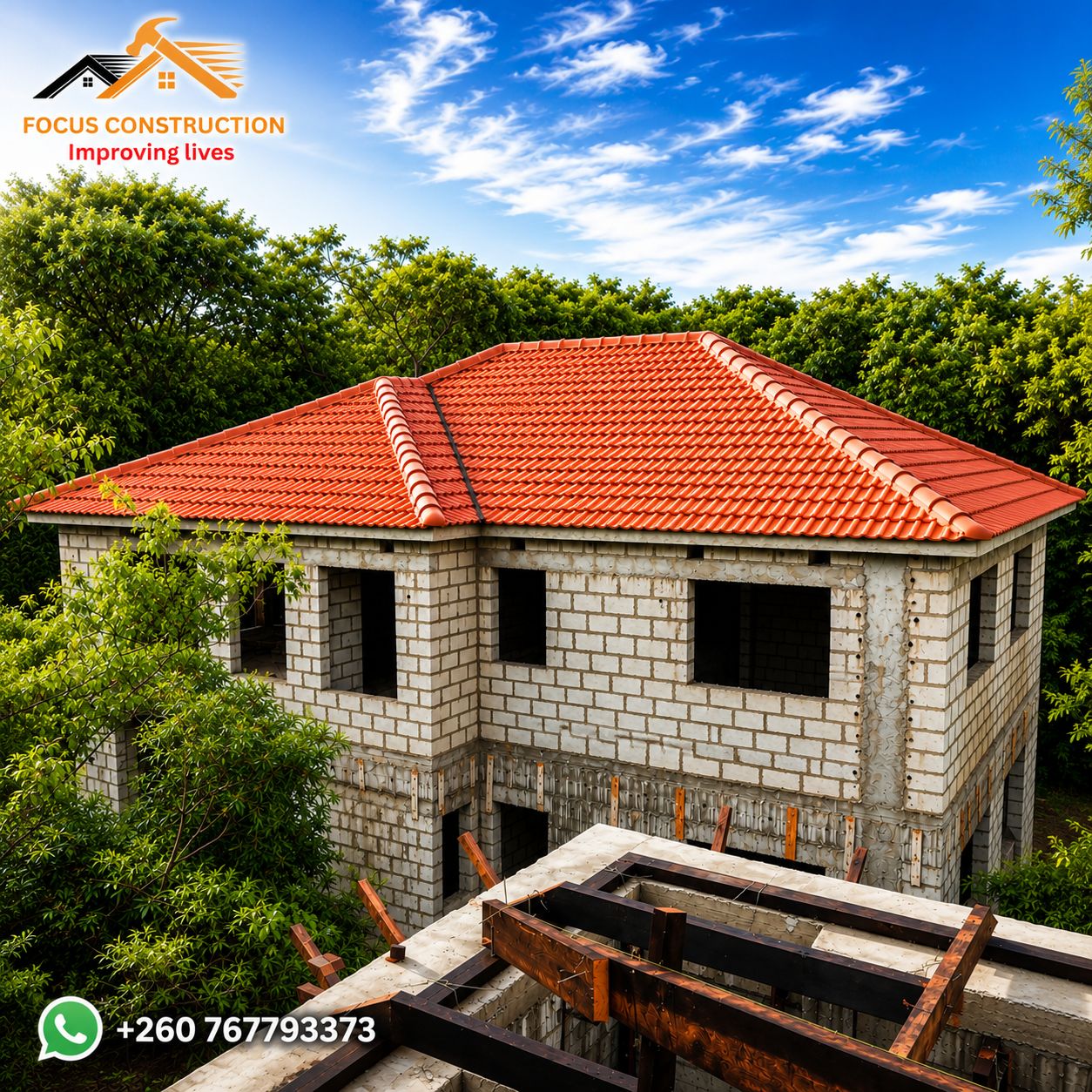 Focus construction solution Facebook ad