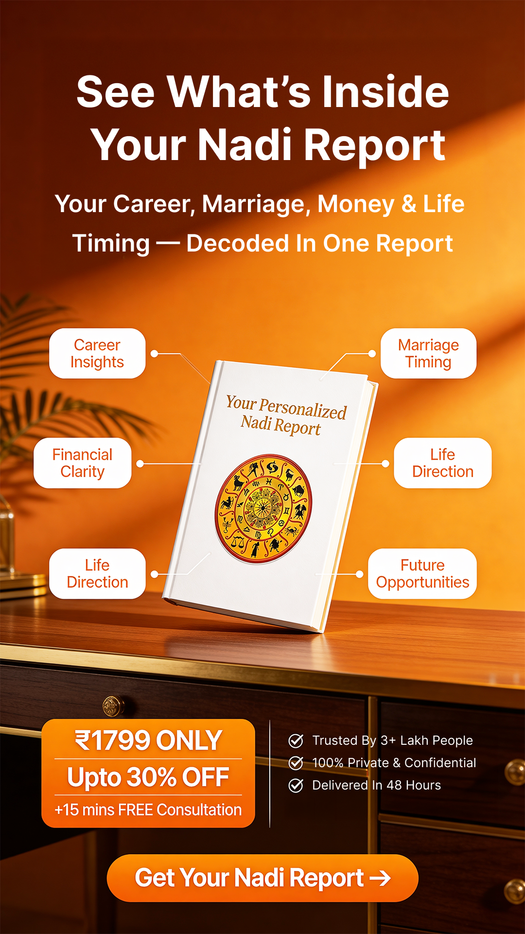 Nadi Astrology Insights Facebook ad