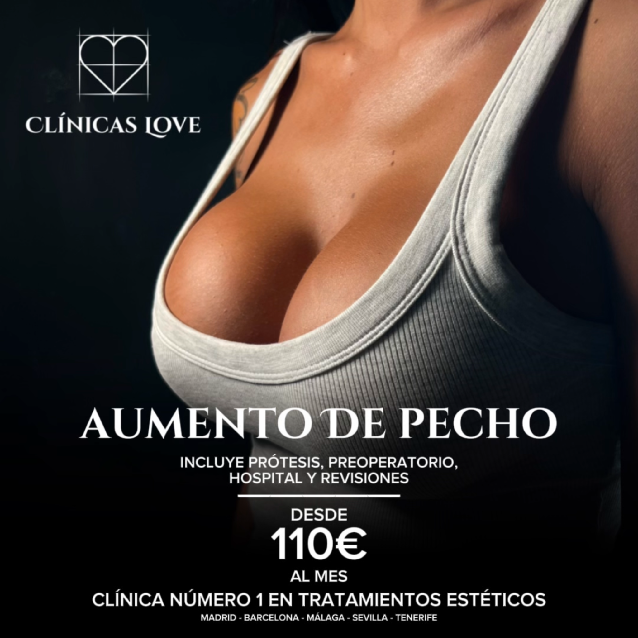 Clínicas Love Tenerife - Cirugía y Medicina Estética Facebook ad