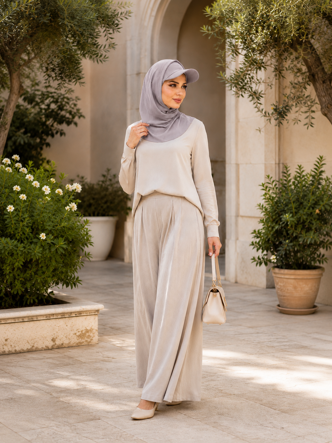 Raya hijabs Facebook ad: Sun Coverage, Made Modest