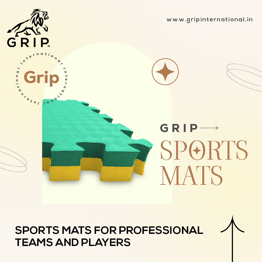 Grip Facebook ad: GRIP SPORTS MATS, Built for Champions!