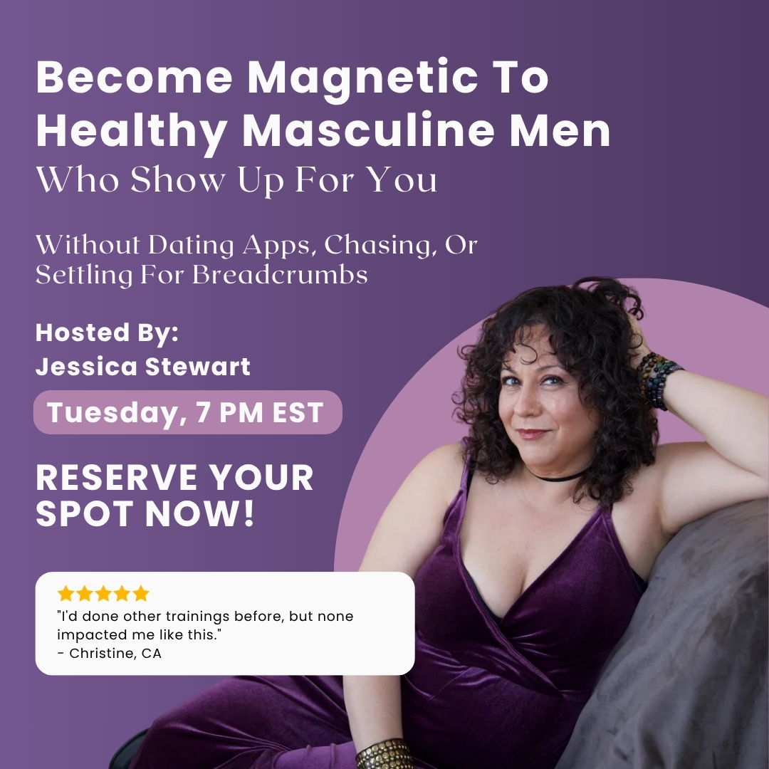 Manifest Love Coaching with Jessica Stewart Facebook ad