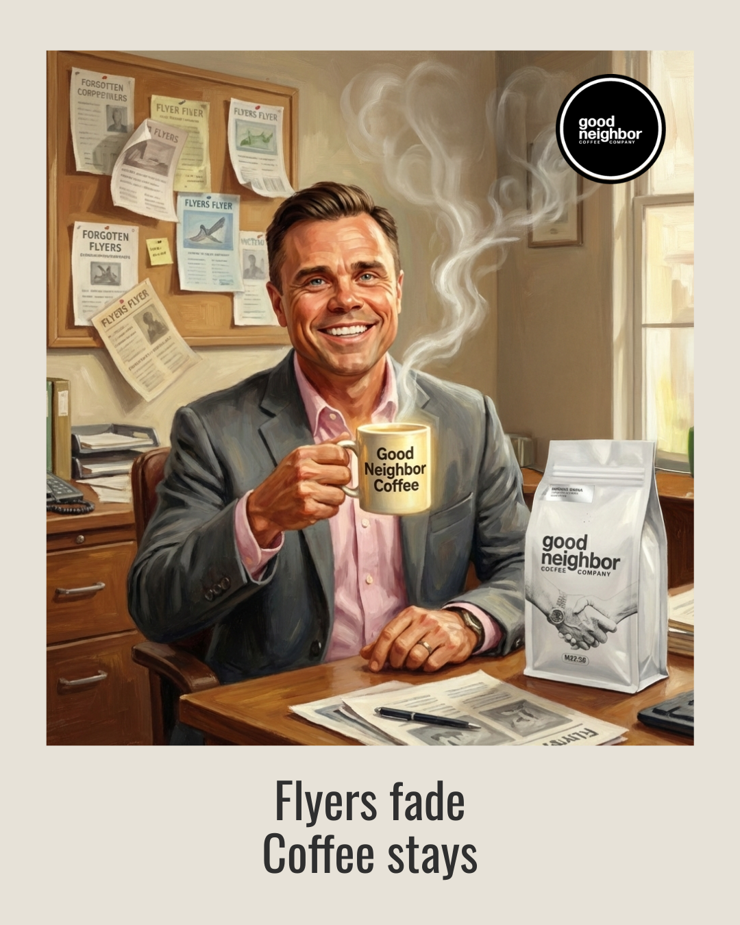 Good Neighbor Coffee Company Facebook ad
