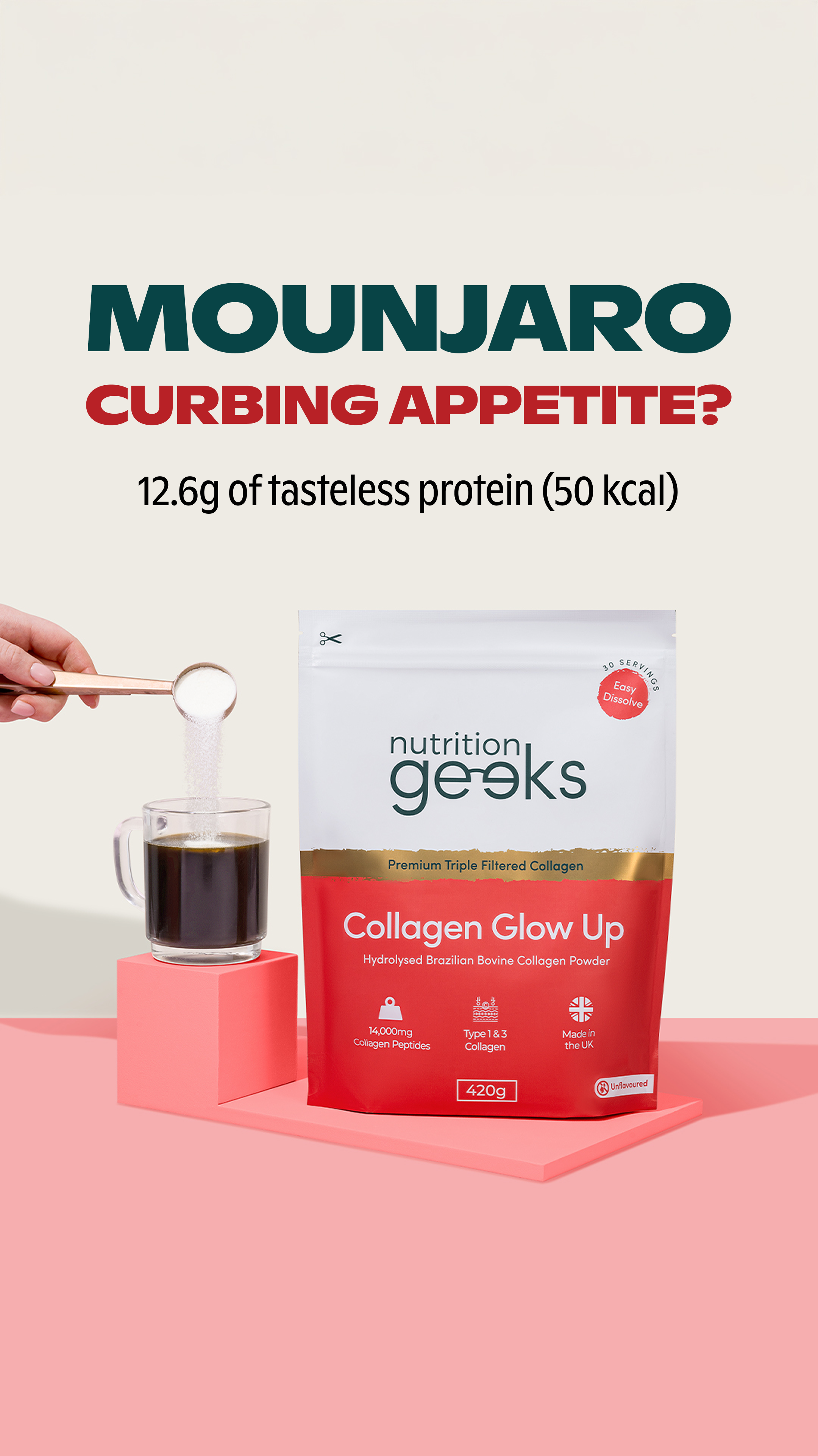 Nutrition Geeks Facebook ad