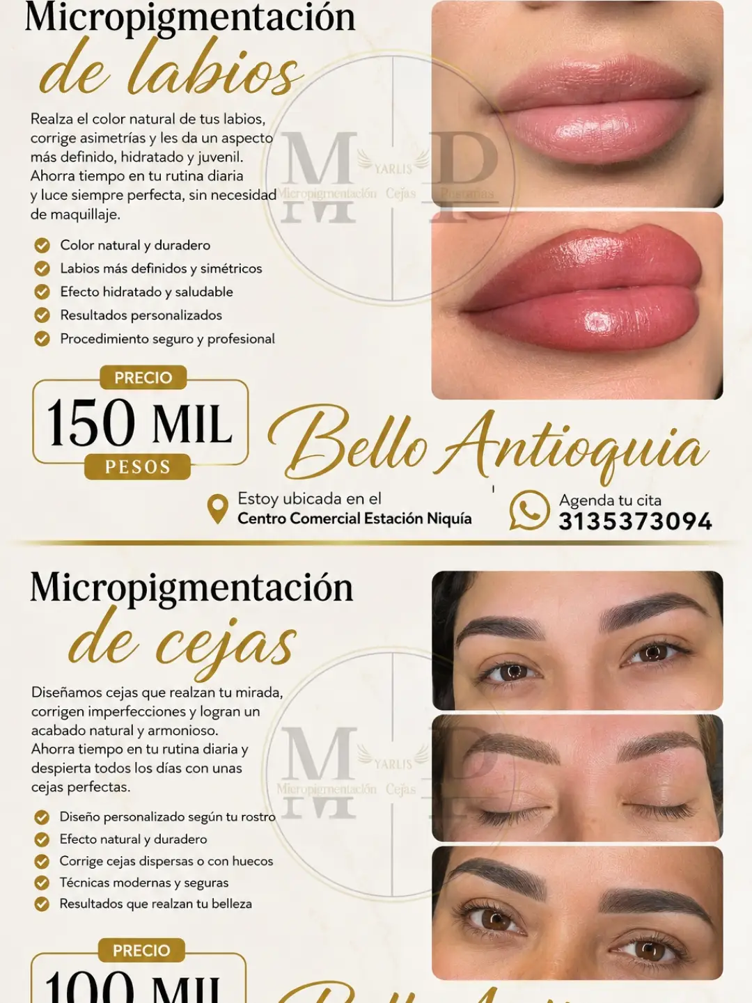 •Micropigmentacion•Cejas•Pestañas• Facebook ad: Agenda tu cita
