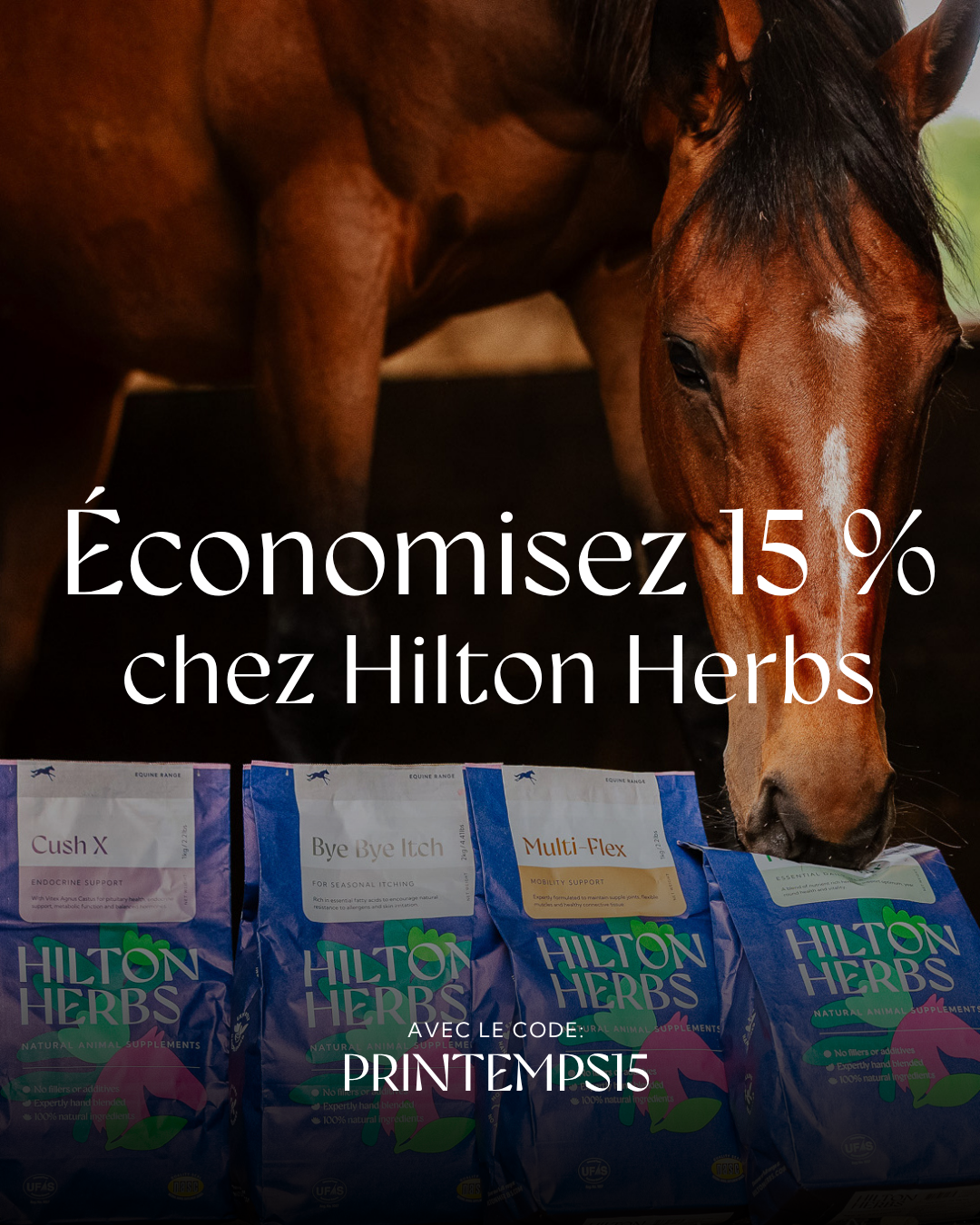 Hilton Herbs France Facebook ad