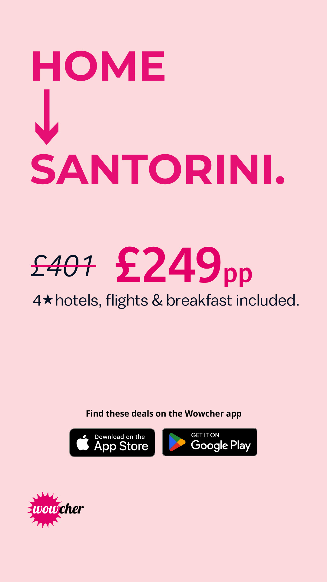 Wowcher Facebook ad